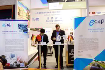 eCap signs agreement to develop hydrogen mobility solutions in Europe