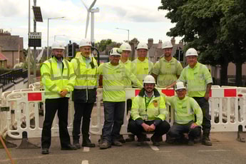 8.4km Scottish hydrogen network completed ahead of community heating trial