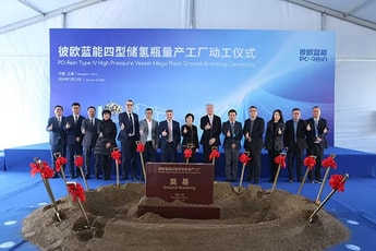 Plastic Omnium starts construction of Chinese hydrogen storage vessel plant