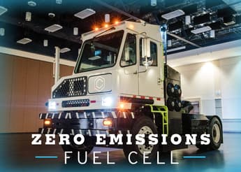 New hydrogen-powered terminal truck unveiled by Capacity Trucks