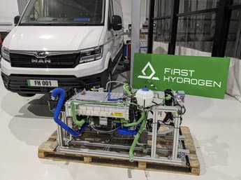 First Hydrogen continuing development of green hydrogen powered vans