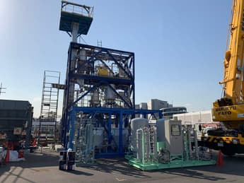 New facility capable of converting sewage into hydrogen unveiled in Tokyo