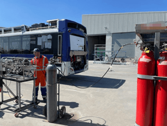 Inaugural hydrogen fuelling set to revolutionise New Zealand’s transportation sector