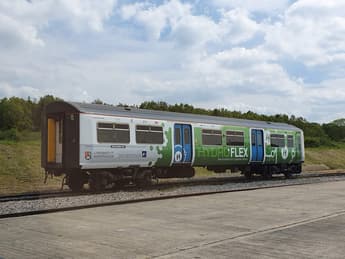 UK’s first hydrogen-powered train to be showcased at COP26; Luxfer technology a key component
