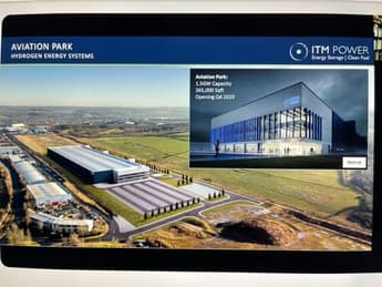 Dr. Graham Cooley reveals details about ITM Power’s second gigafactory at H2 View’s Virtual Hydrogen Summit Europe 2022