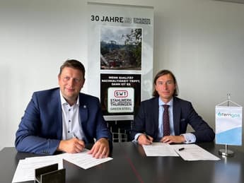 Ferngas and Stahlwerk Thüringen sign MoU to connect steel mill to hydrogen network