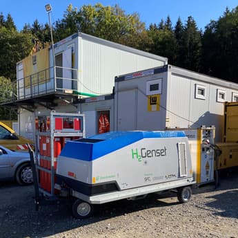 SFC Energy supplies German construction firm with hydrogen-powered generator