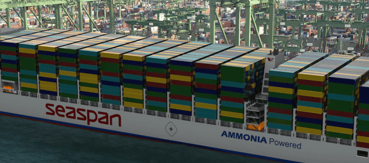 Maersk unveils more details on ammonia-fuelled containership concept