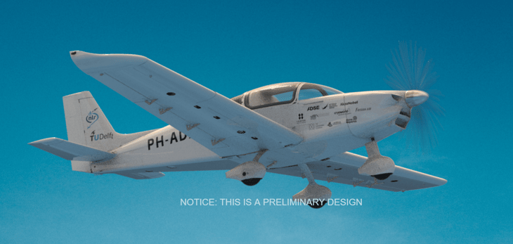 AeroDelft hydrogen aircraft ready for flight