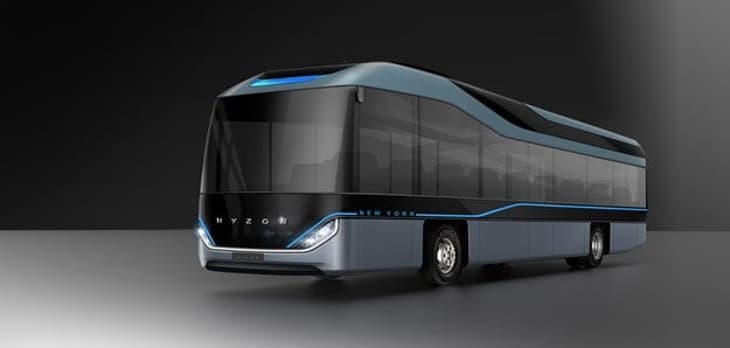 Hydrogen “SuperBus” to be developed by HYZON Motors and WarpForge