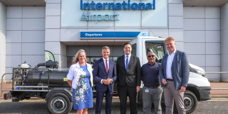 Teesside International Airport to introduce hydrogen with £8m of UK funding