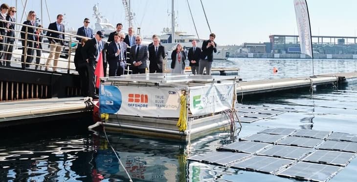 Pontoon capable of hydrogen refuelling enters operation ahead of Monaco boating competition