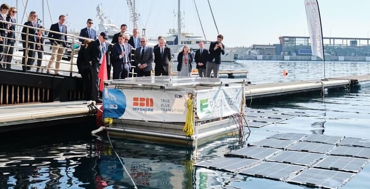 Pontoon capable of hydrogen refuelling enters operation ahead of Monaco boating competition