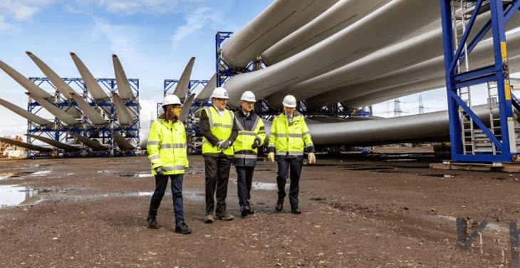 Dogger Bank wind turbine installation gets underway