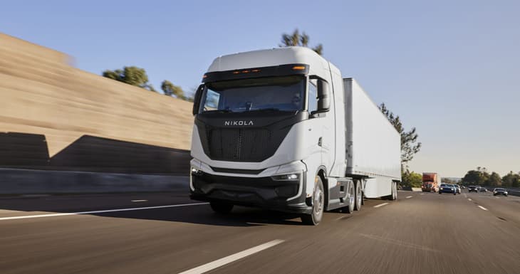 Nikola delivers almost all of its produced hydrogen-powered trucks to customers in 2023