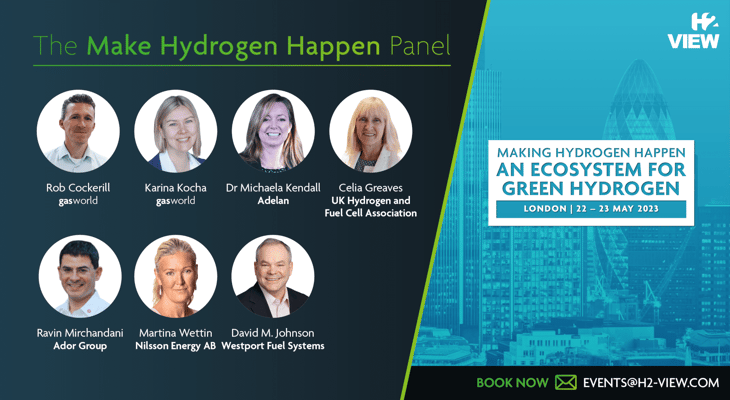 H2 View’s Make Hydrogen Happen Panel heads to London