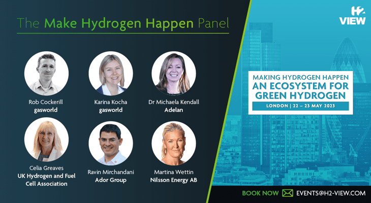 H2 View introduces the Make Hydrogen Happen Panel