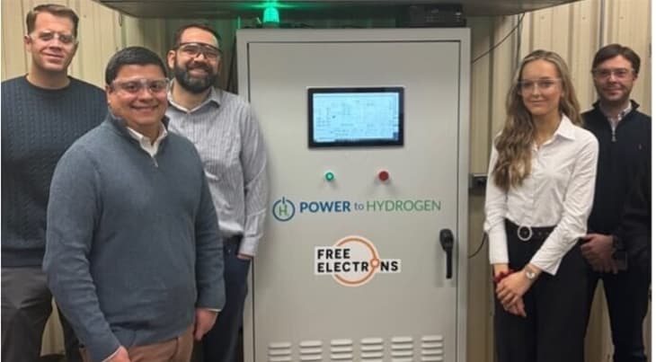 P2H2 and partners successfully demonstrate industrial scale AEM hydrogen production