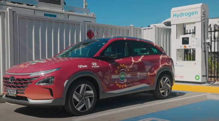 Hydrogen refueler opened at bp service station in Brisbane