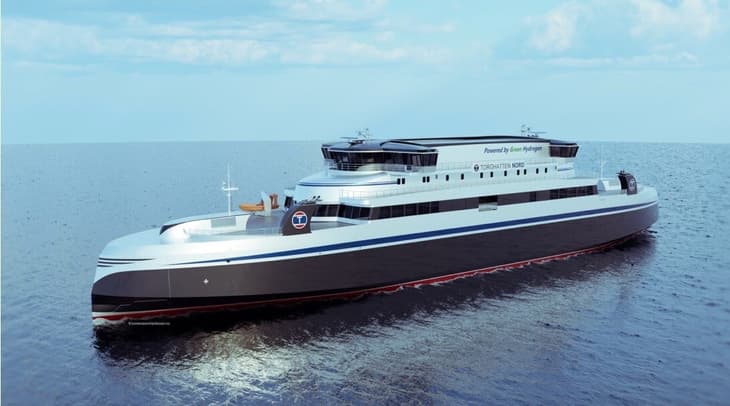 The ‘world’s largest’ hydrogen-powered ferries are to receive LR classification