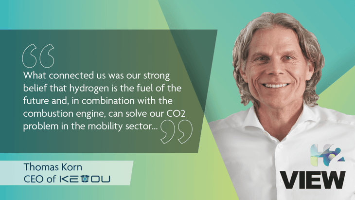 Passionate about hydrogen, driven to decarbonise the mobility sector: KEYOU’s CEO Thomas Korn talks to H2 View