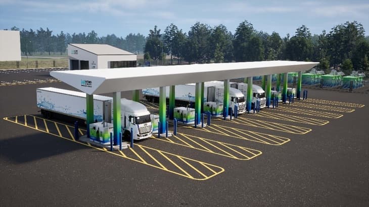 Update: Hyundai to launch natural gas-based hydrogen station for truck operations