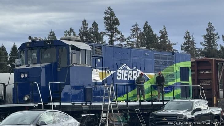 Sierra Northern Railway completes hydrogen-powered locomotive testing in California