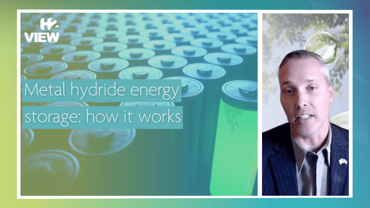 Video: Metal hydride energy storage: how it works