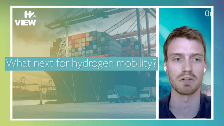 Video: What next for hydrogen maritime mobility?