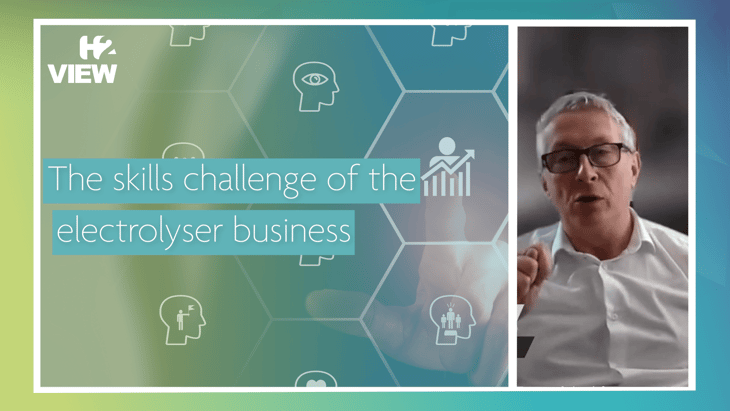 Video: The skills challenge of the electrolyser business