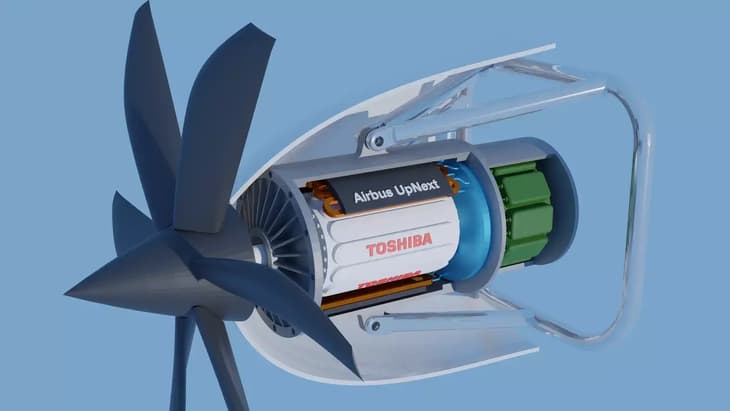 Airbus, Toshiba to develop superconducting motor for hydrogen aviation