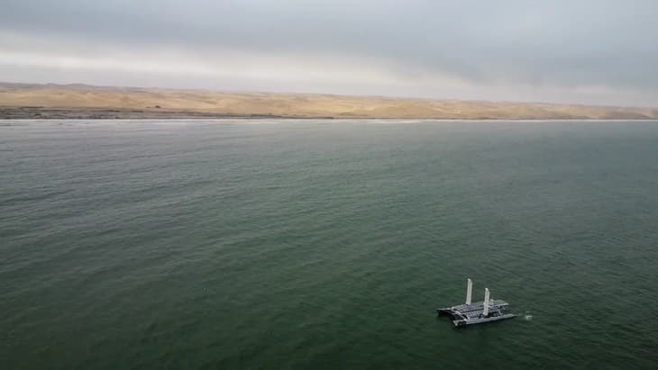 Energy Observer docks in Namibia on hydrogen-powered tour