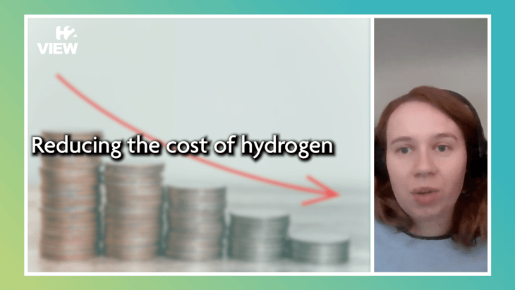 Video: Reducing the cost of hydrogen
