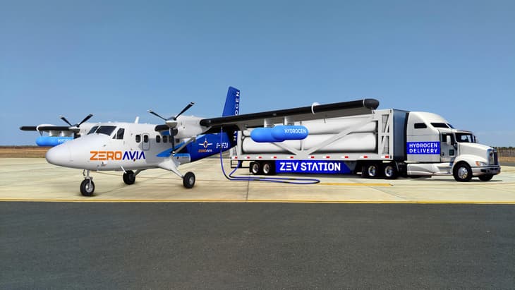 ZeroAvia partners with ZEV Station to construct a hydrogen refuelling network at Californian airports