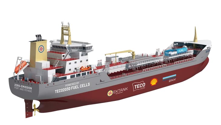 TECO 2030, Shell and partners to receive €5m to realise hydrogen-powered tanker