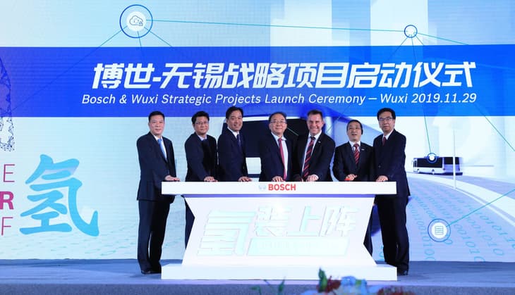 Bosch breaks ground on fuel cell centre in China