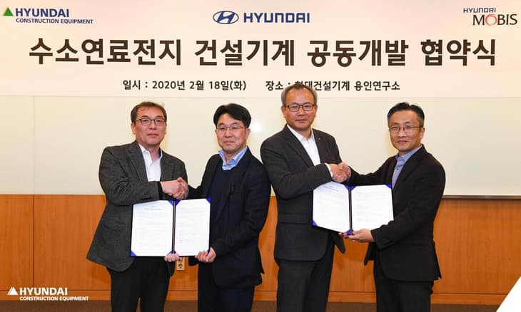 Hyundai to develop hydrogen-powered construction equipment