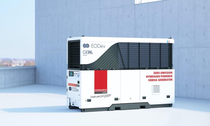 Australian equipment hire firm purchases EODev’s hydrogen-powered generators