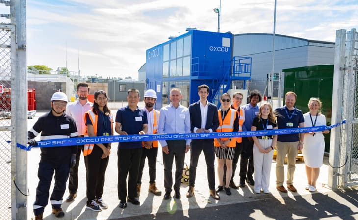 Oxccu’s plans to cut hydrogen-based SAF costs