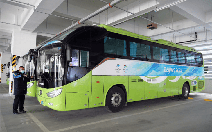 212 hydrogen fuel cell buses to serve at the 2022 Winter Olympics