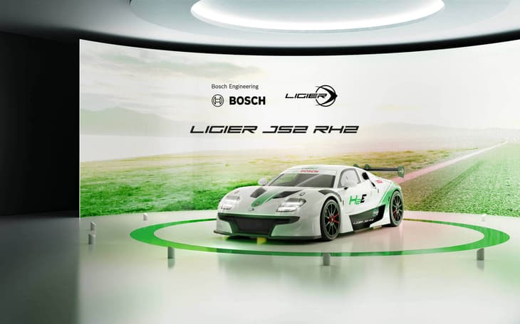 Bosch and Ligier unveil 3L V6 twin-turbo sports car and it’s powered by hydrogen