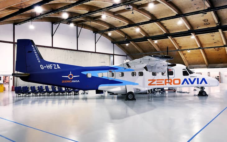 ZeroAvia: Hydrogen-electric flights between the Netherlands and UK to enter service by 2024