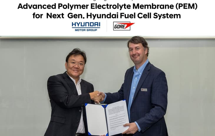 Hyundai and Kia to develop next gen hydrogen fuel cells with W. L. Gore