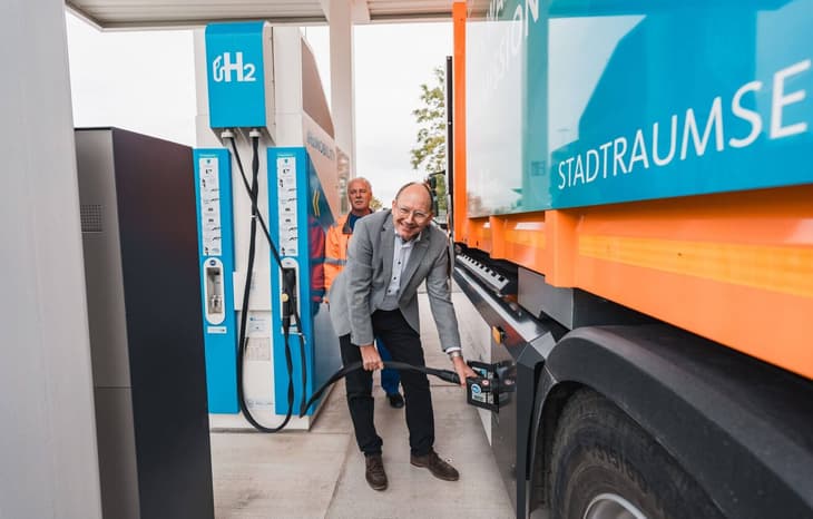 New hydrogen refuelling station opens in Mannheim