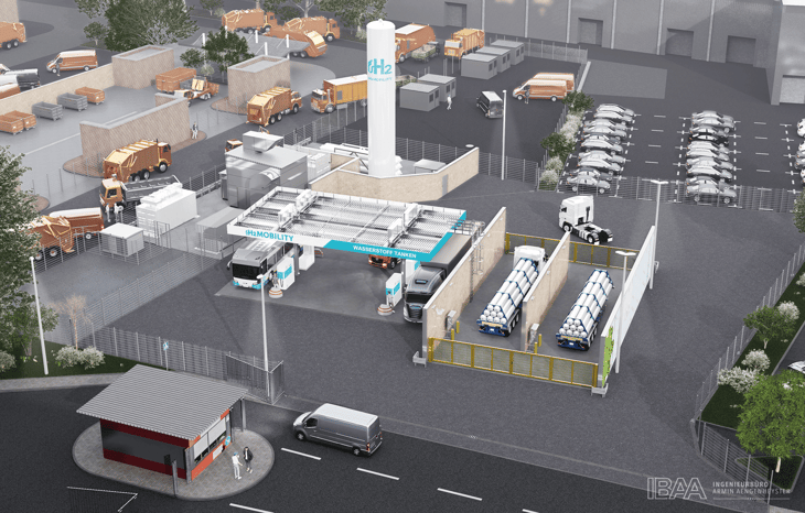 Düsseldorf hydrogen refuelling station to employ ‘unmatched’ compressor tech