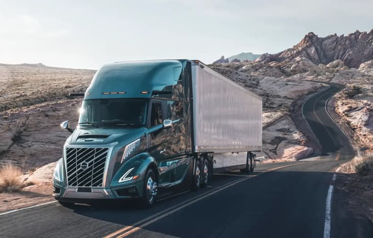 Volvo releases North American truck that will serve as hydrogen and battery platform