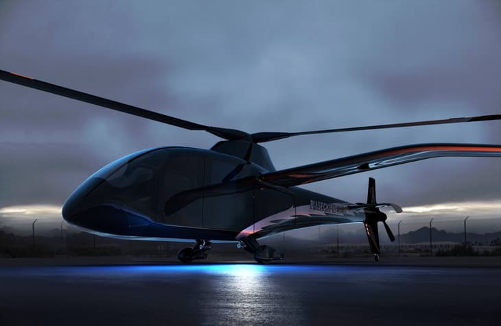 First glimpse at a hydrogen-powered helicopter