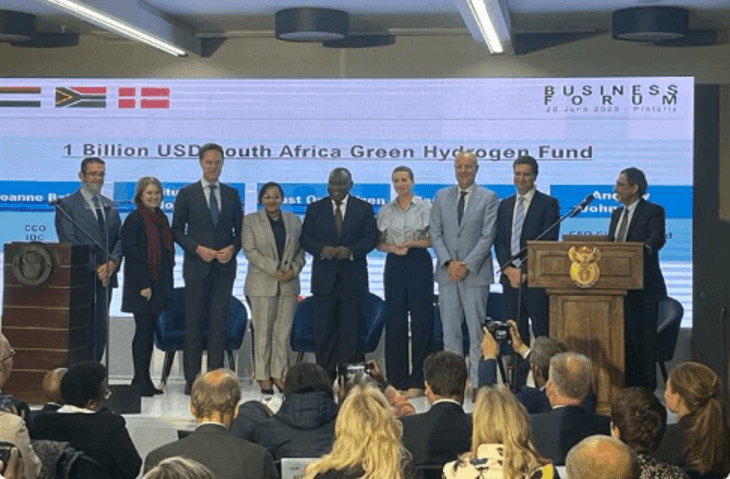 SA-H2 Fund targets $1bn for large scale green hydrogen infrastructure in South Africa