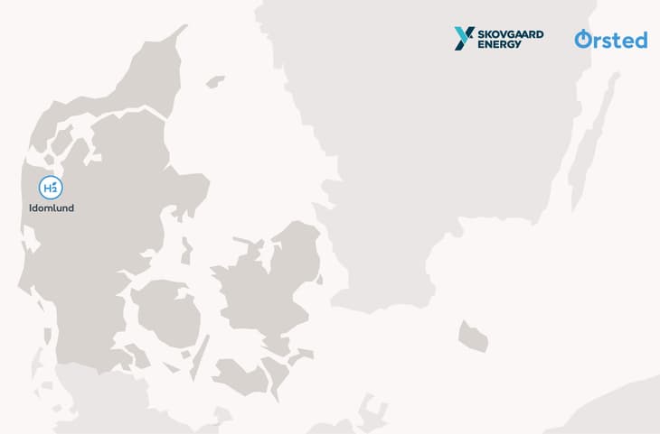 Ørsted, Skovgaard to build 150MW Power-to-X plant in Denmark