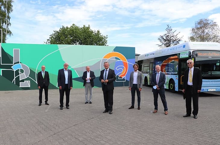 Fuel cell bus fleet and supporting infrastructure unveiled in Germany